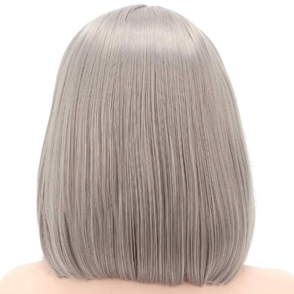 Emeri Grey 14” LACEFRONT MIDDDLEPART Bob WIG *NWT main image 8